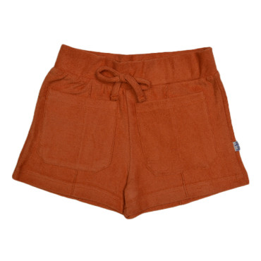Pocket Shorts Terry Terracotta