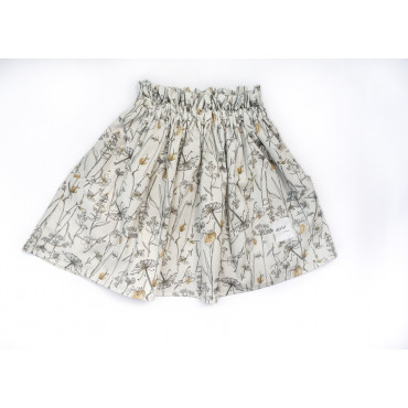 Cotton skirt flowers