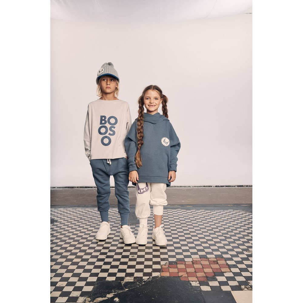 Booso Longsleeve Gray Blue