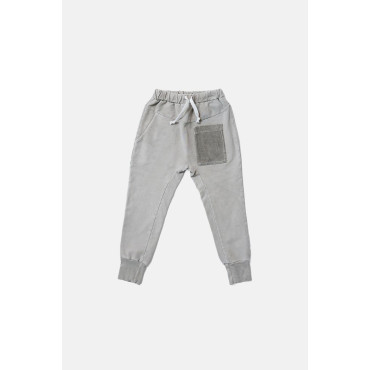 Pocket Mineral Gray Pants