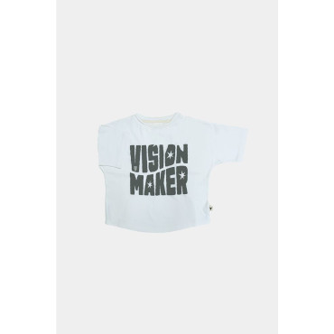 Tee White Vision Maker
