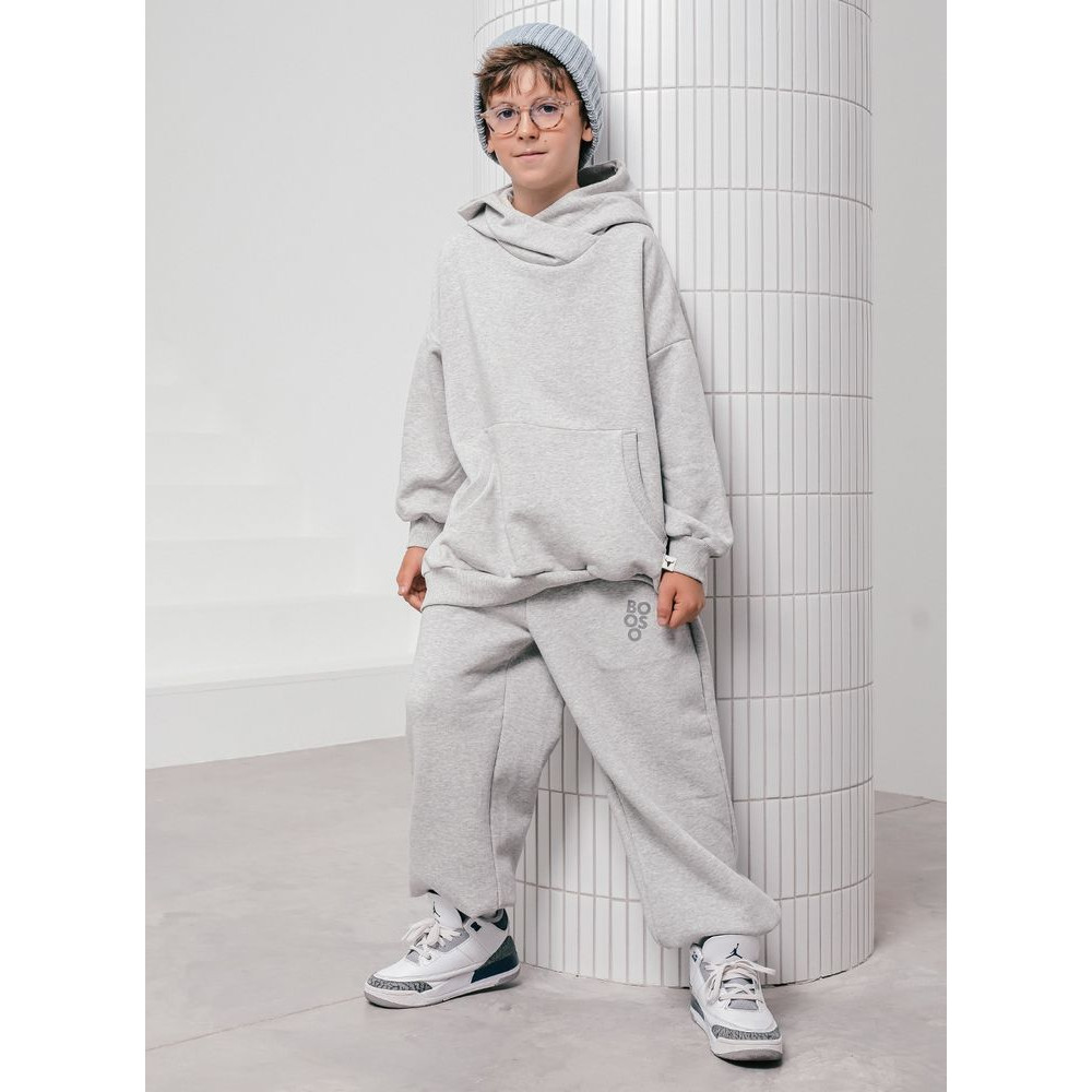 Bluza z kapturem Warm Grey Marl