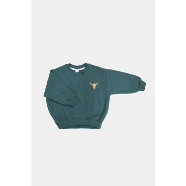 Bison Sweatshirt Green