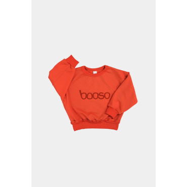 Dark Orange Booso Sweatshirt