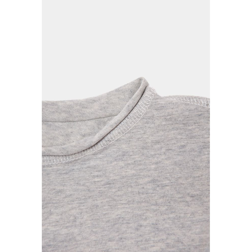 Longsleeve Boxy Booso Gray Marl