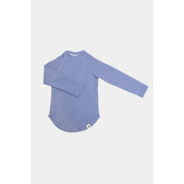 Longsleeve Ribb Blue