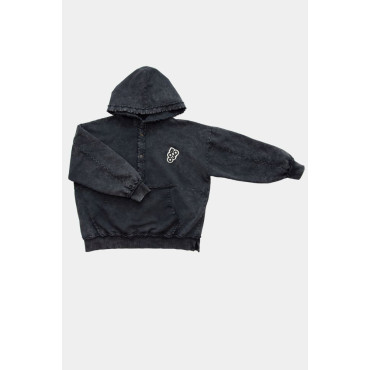 Bluza z kapturem Acid Pocket Black