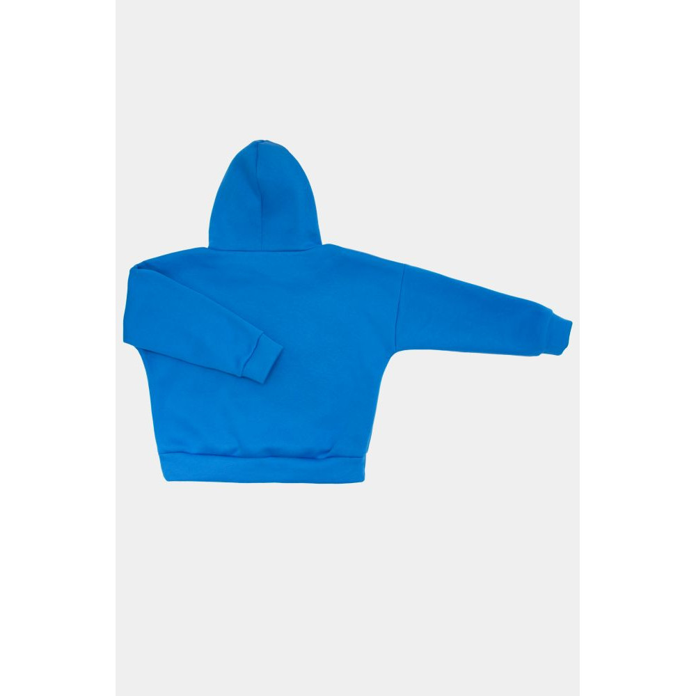 Bluza z kapturem Simple Warm Blue