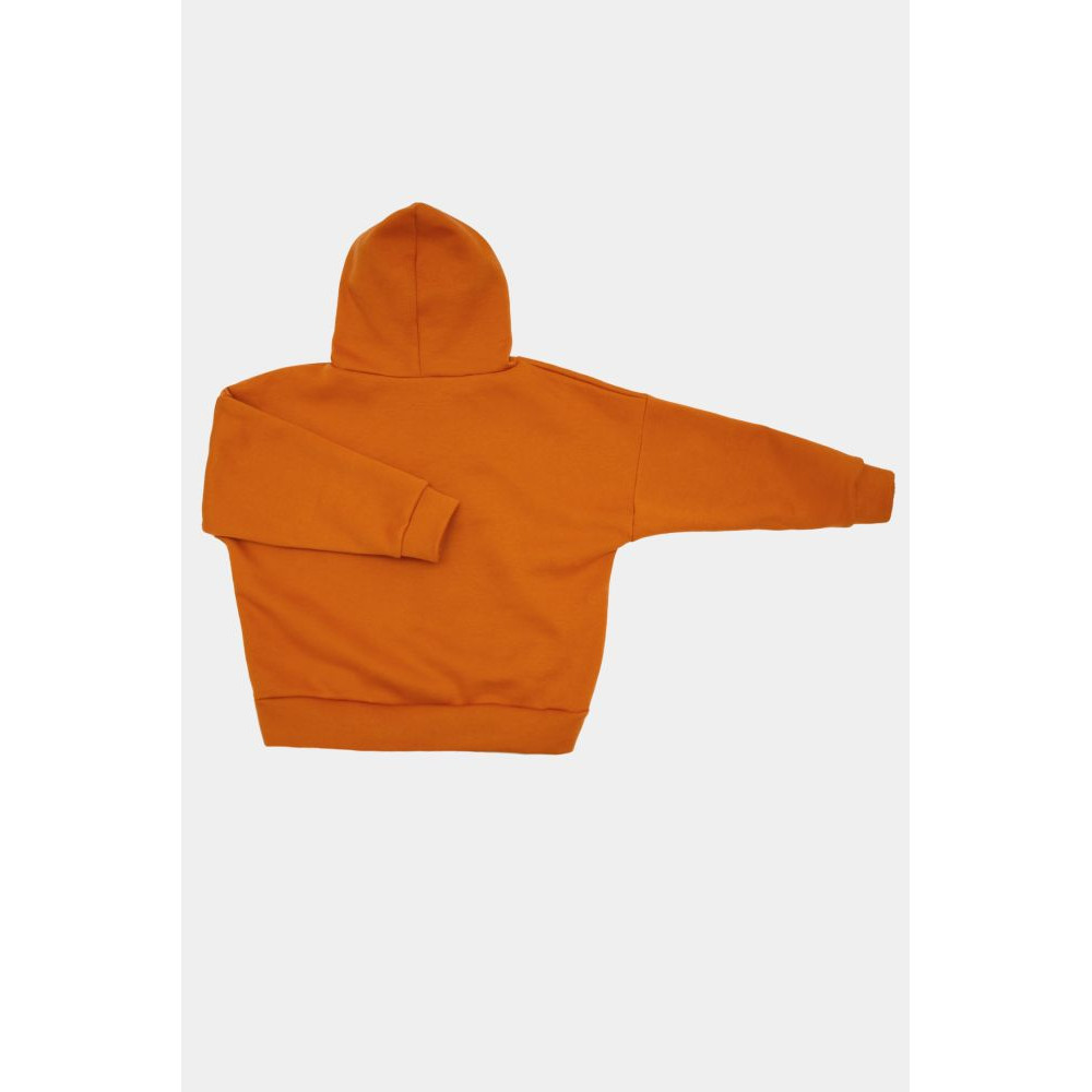 Bluza z kapturem Warm Simple Booso Orange