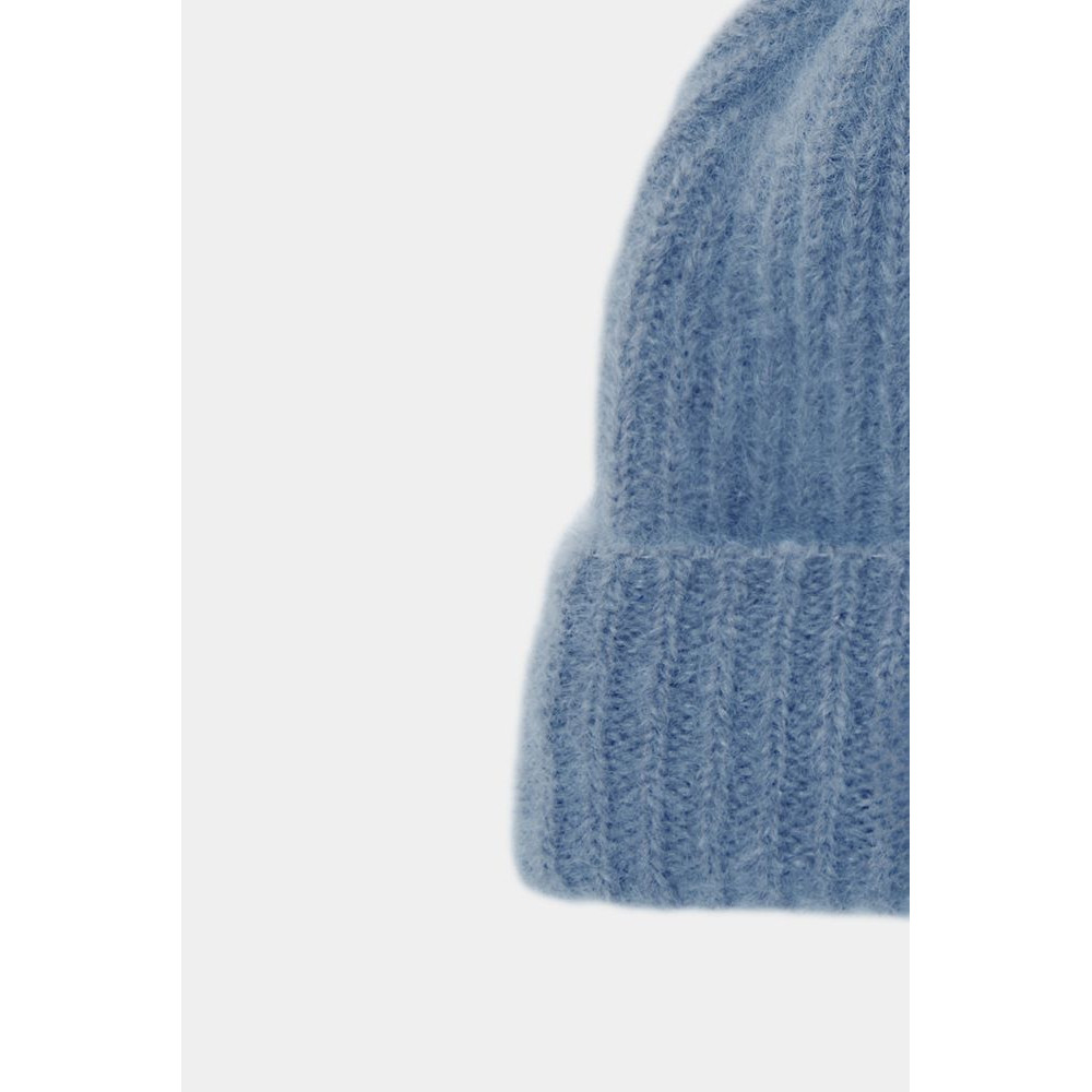 Czapka Moherowa Fluff Blue