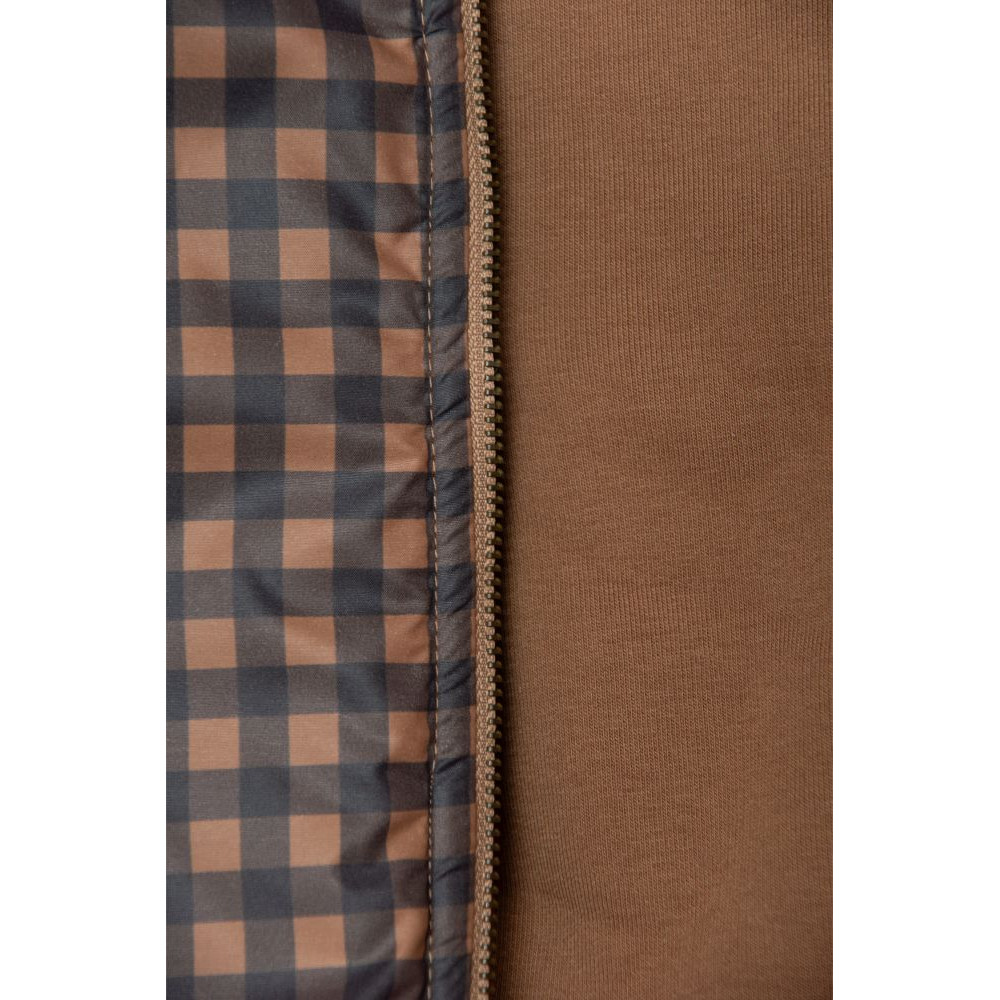 Kurtka Wide Camel Checkered