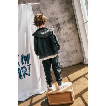 Bluza rozpinana Star Hoodie Black