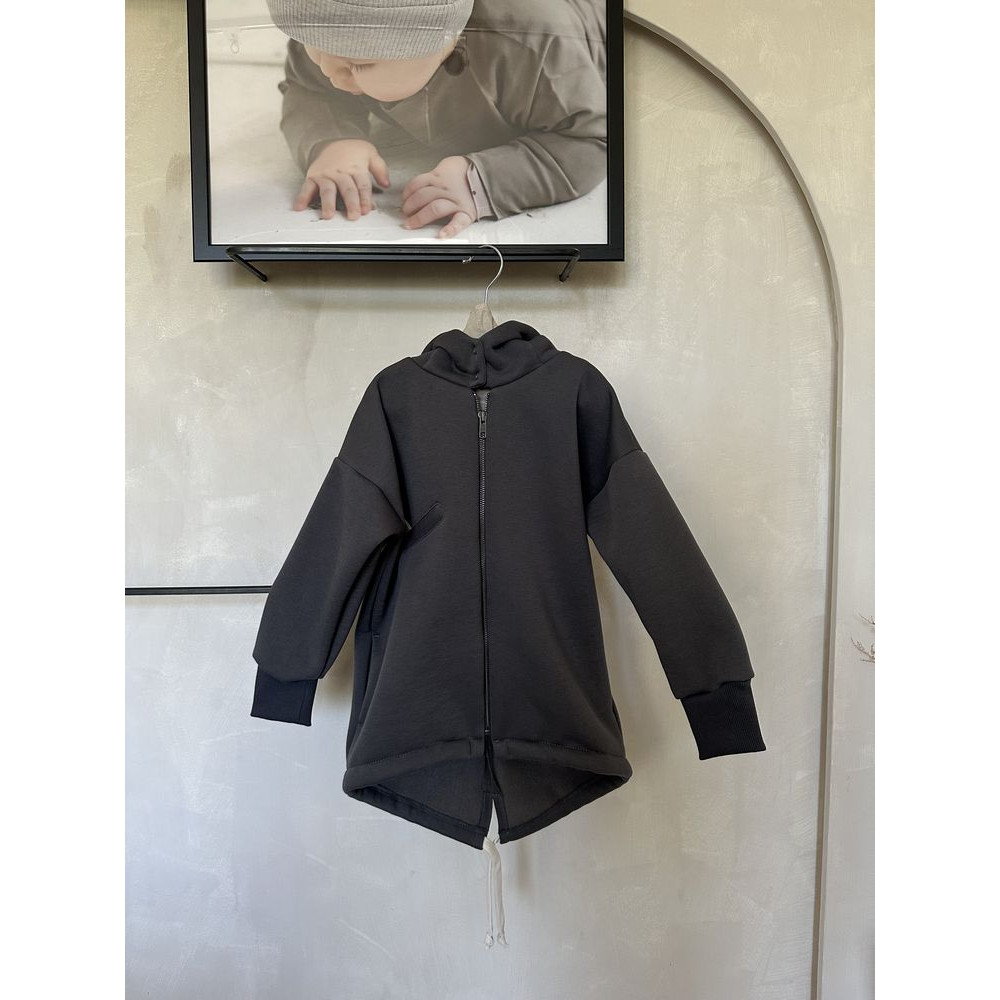 Bluza z kapturem Classic Zip Graphite