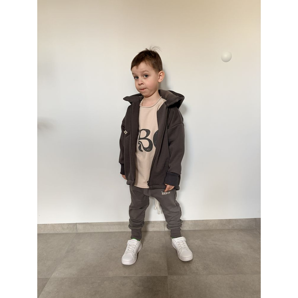 Bluza z kapturem Classic Zip Graphite