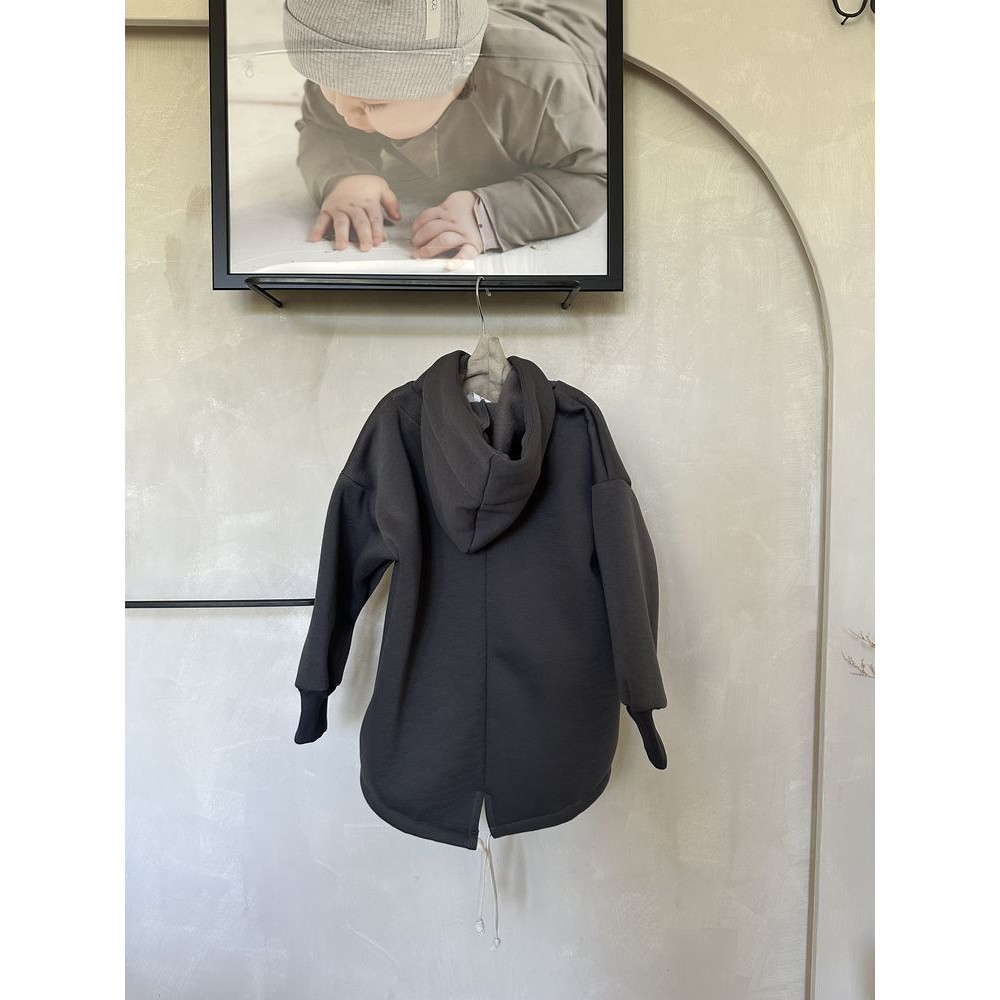 Bluza z kapturem Classic Zip Graphite