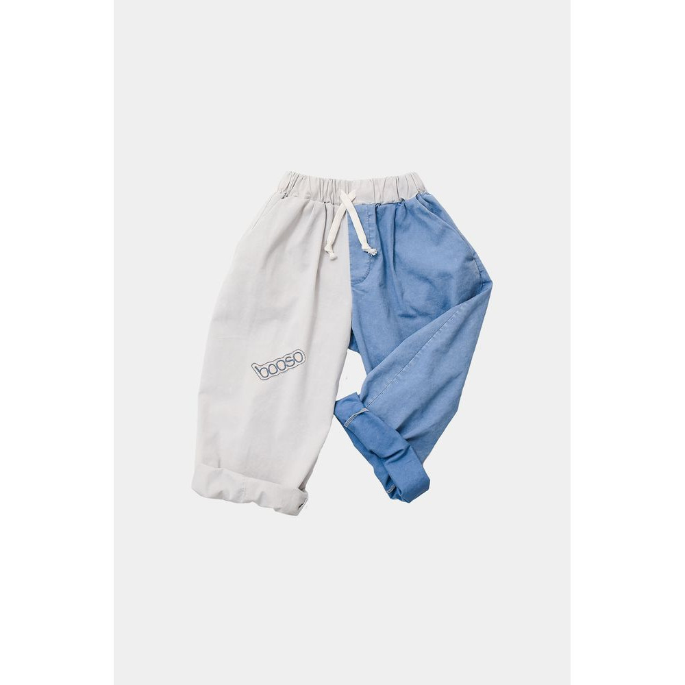 Spodnie fancy double Ivory Blue