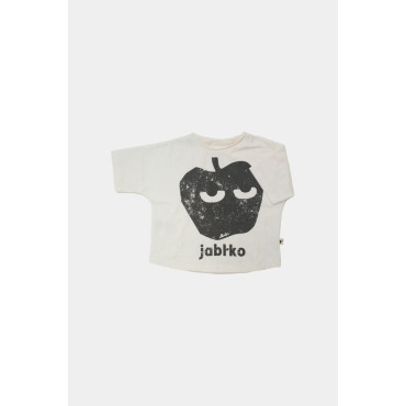 T-shirt Apple Ecru