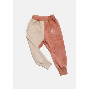 Double Nomad Pants Beige/Pink