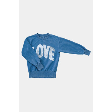 Bluza Love Vintage Blue