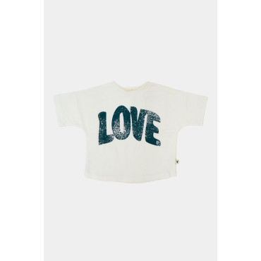 T-shirt Love Green