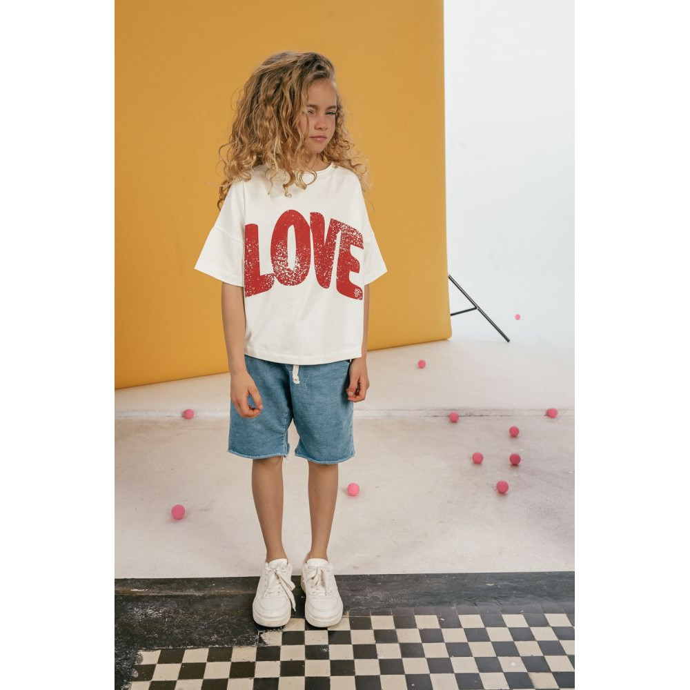 T-shirt Love Red