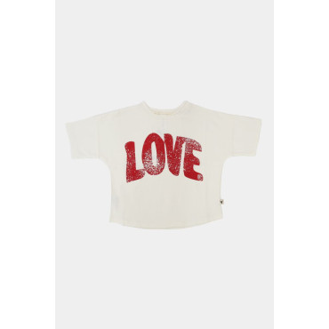 T-shirt Love Red