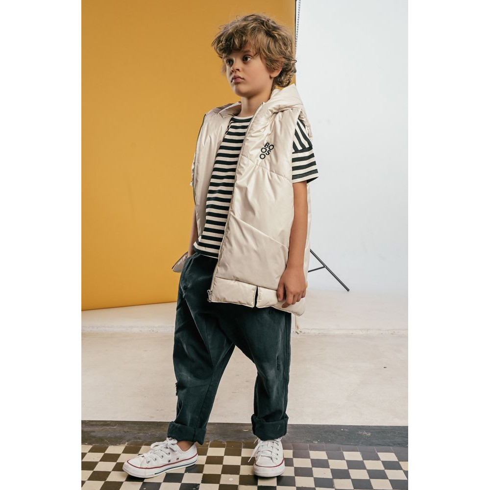 Beige Classic Vest