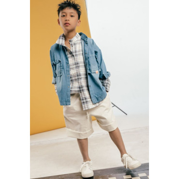 Denim Blue Overshirt