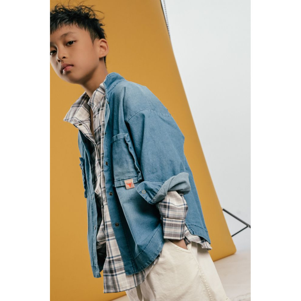 Denim Blue Overshirt