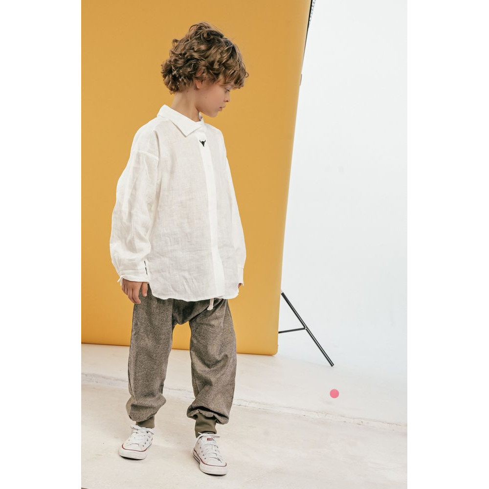 Linen Shirt Ecru Ss25