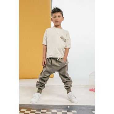 Elegant Welt Pants Khaki