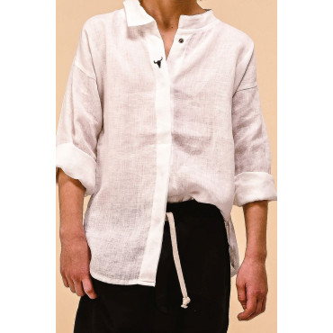 Linen Shirt Ecru
