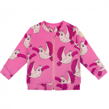Birdie Pink Bomber Jacket