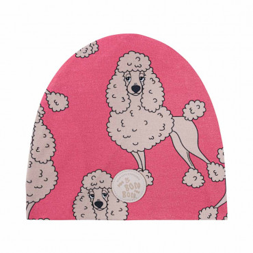 Poodle Pink Beanie