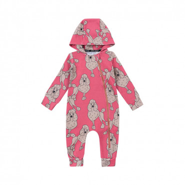 Poodle Pink Overall