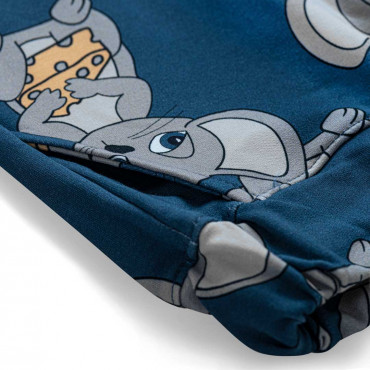 Mouse Navy Pants