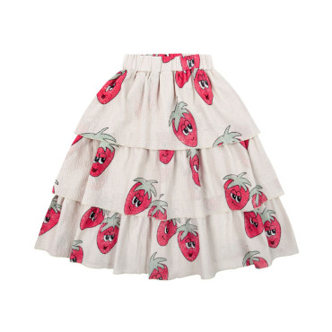 Strawberry Light Long Waved Skirt