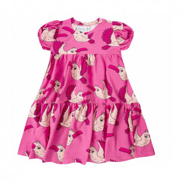 Birdie Pink Puff Dress