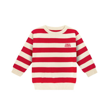 Red Stripes Sweater