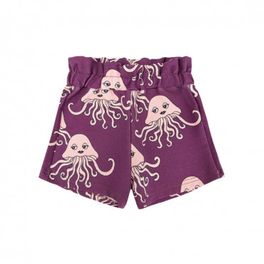 Jellyfish Purple Paperbag Shorts