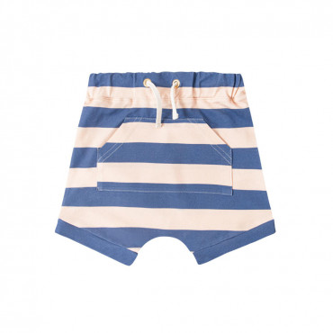 Stripes Blue Shorts