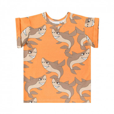 Shark Orange T-Shirt