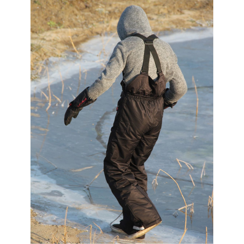 Bib Black winterpants