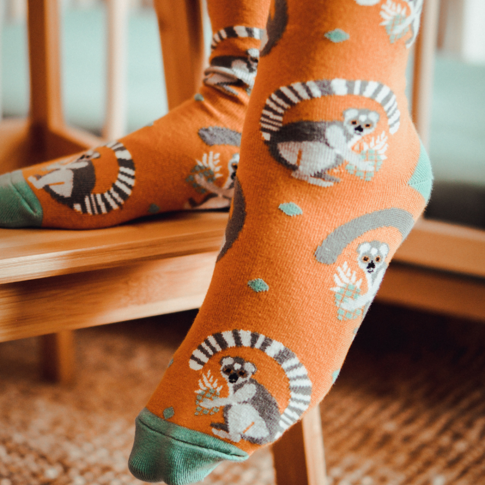 Socks Madagascar Lemurs