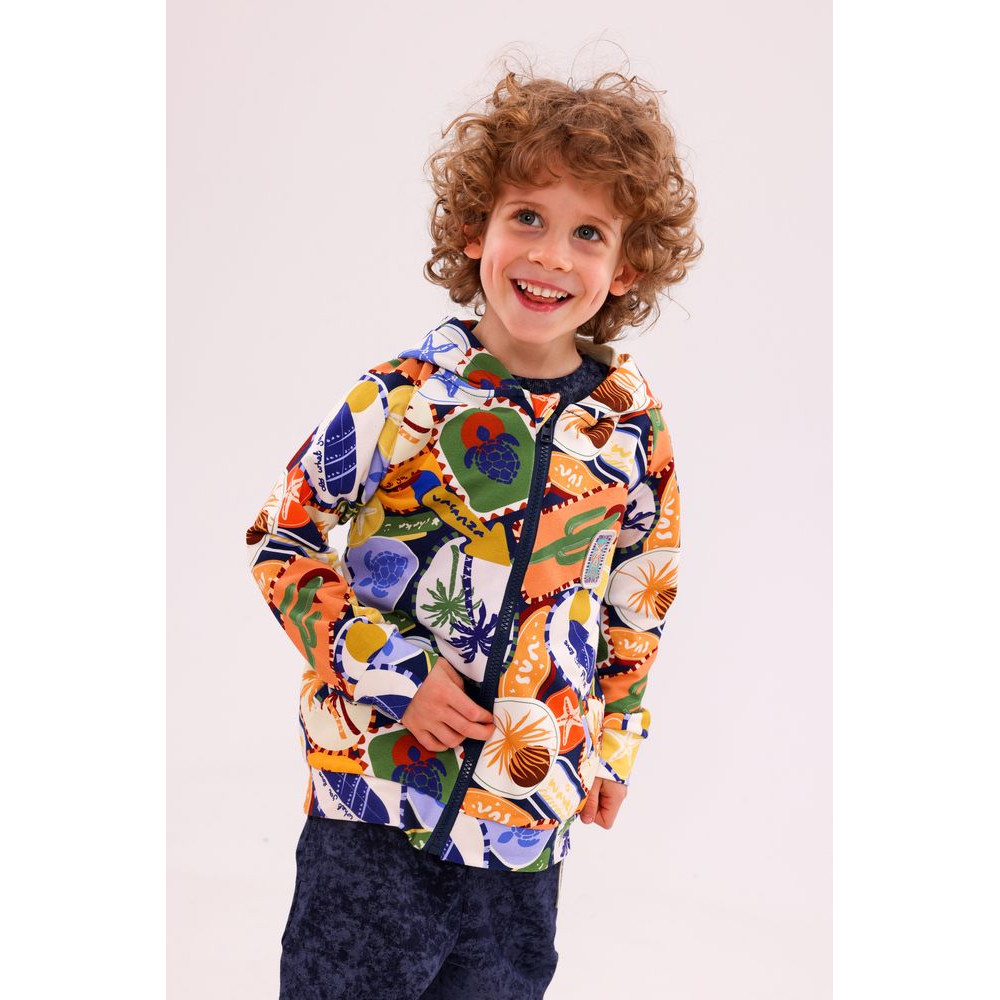 Bluza z kapturem zip Stickers