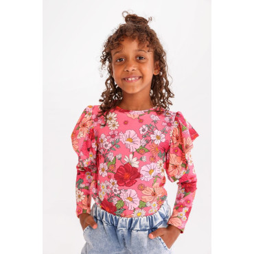 Blooming Berry Hermi Shirt