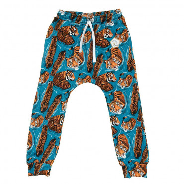 Baggy Pants Blue Tiger