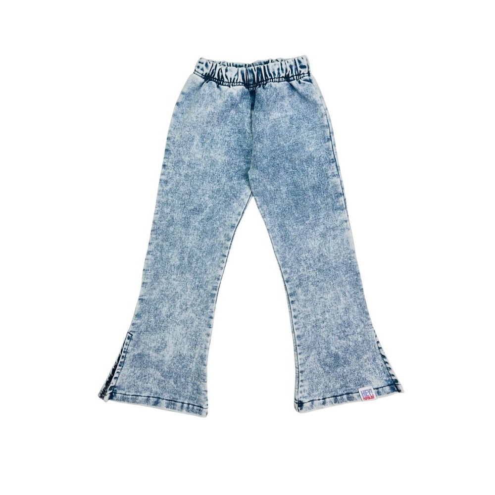 Soft Denim Flare Pants
