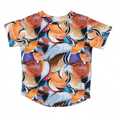 T-shirt Mandarin Feathers