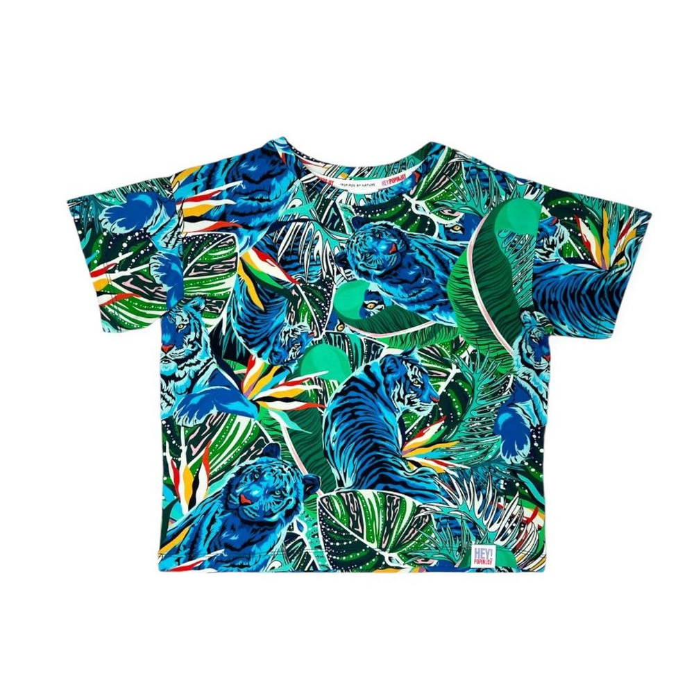 Tiger In The Jungle T-Shirt Hedwi